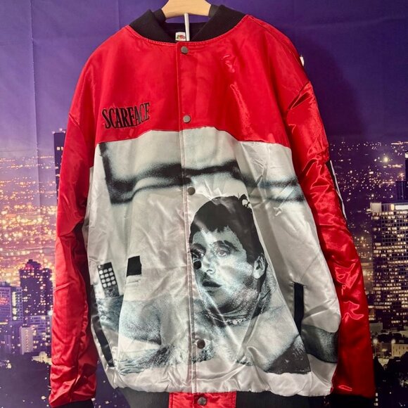Scarface Varsity Jacket Bomber Jacket - Picture 1 of 6